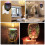 3D wax aroma diffuser glass candle fragrance warmer 6