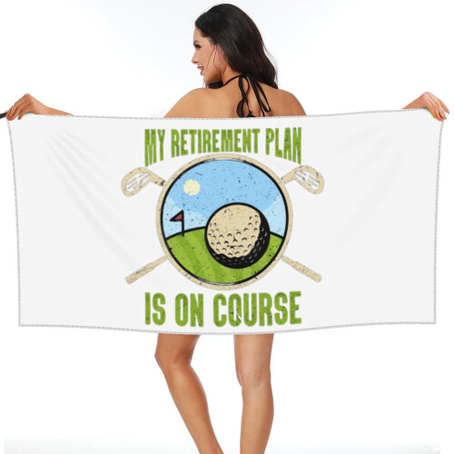 Golf Caddy Microfiber strandhanddoek 30x60 inch 1
