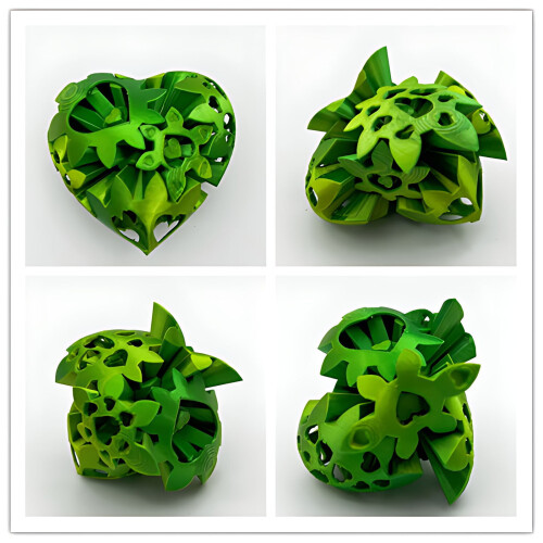 Printable Cut-Out Gear Balls and Hearts