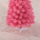 Artificial Christmas Tree Pink 60 cm with Plastic Stand 7