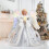 Christmas Tree Topper Angel with 2m Lights Silver 8