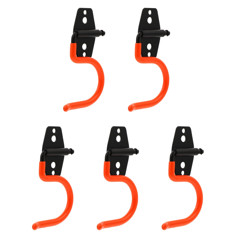Heavy Duty Steel Garage Hooks Wall Mount 5 Pcs 928028807978