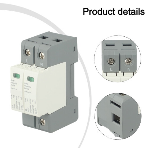 Προστατευτικό υπερτάσεων Mosiee SPD 275V20/40kA2P 2