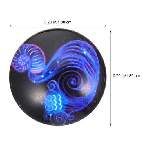 Constellation Glass Dome Patches for Jewelry Making 100 pcs 1