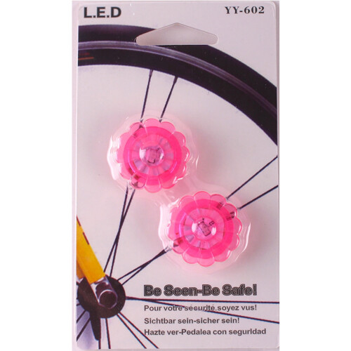 Bike spoke lights super bright with flash mode
