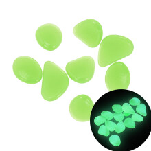 Federra glow-in-the-dark pebbles for garden or aquarium,