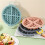 Silikon non-stick våffelform 4 håligheter 6
