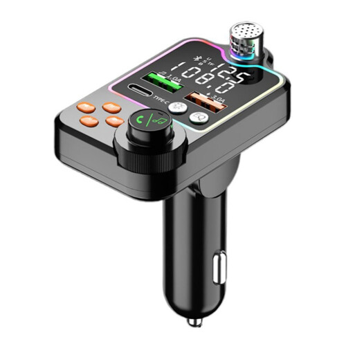 FM transmitter for car with dual USB PD charging 2