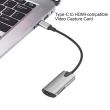 KGJQ Capture Card 1080P 4K 60Hz Audio Support Type-C