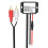 Bluetooth 4.0 auto-AUX-adapter DC12-24V met 2 RCA-ingangen 3
