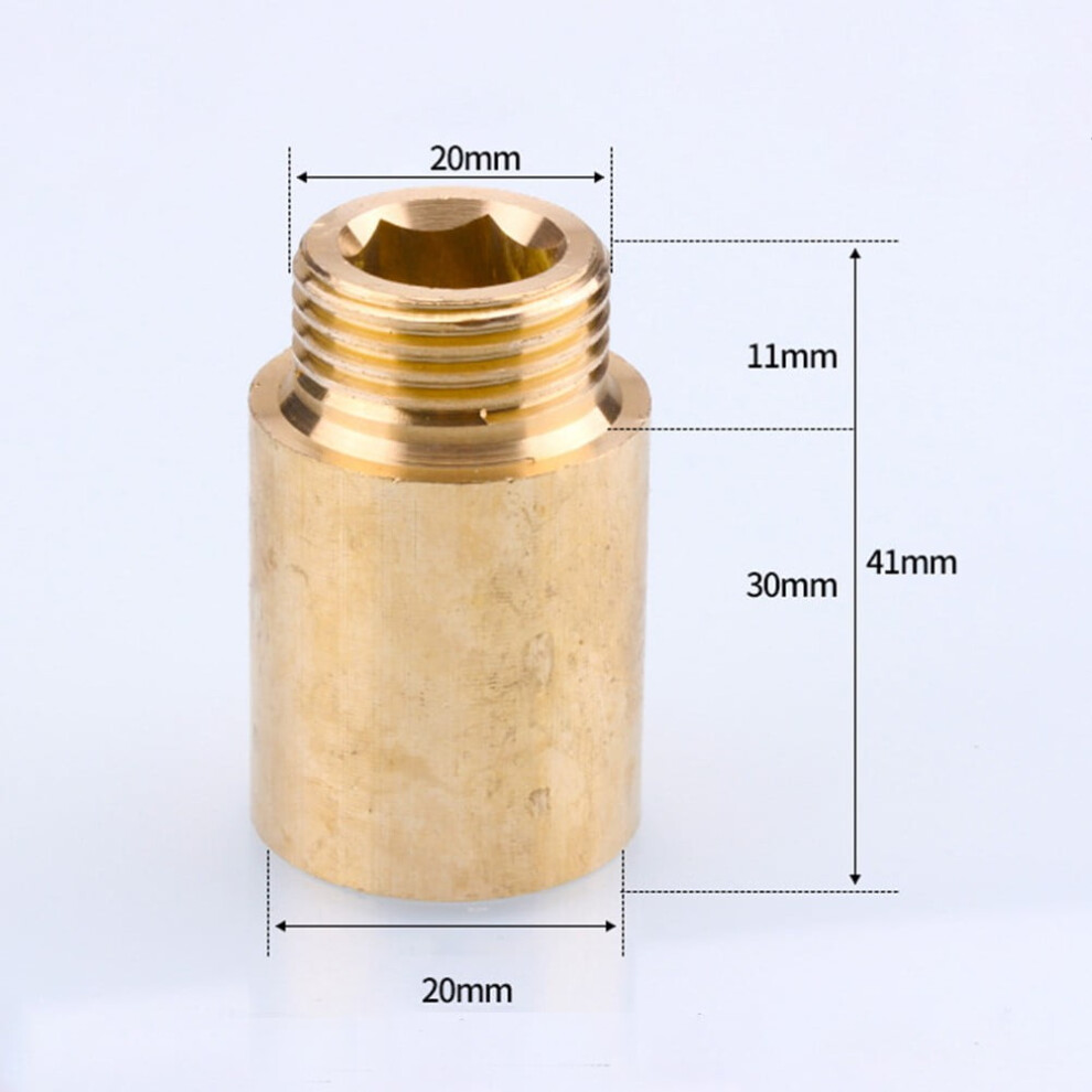 Brass Kdj Tap Extension Connector G1/2 For Drinking Water 9314556850509
