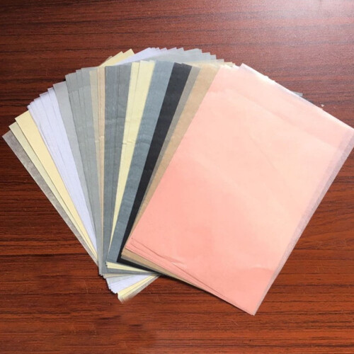 A5 Retro-Geschenkpapier, mehrfarbig, 10 Blatt 1