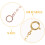 Chaîne d'extension pour collier et bracelet (4 pièces) 3