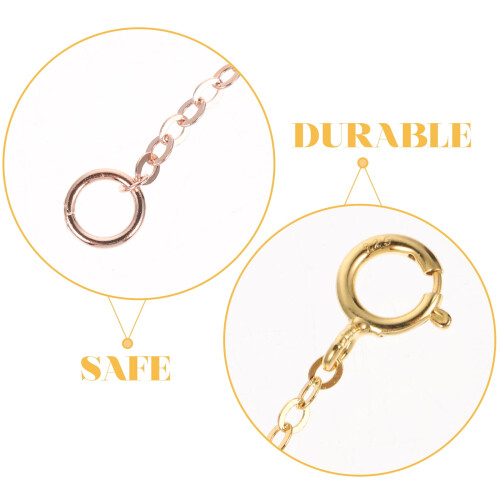 Chaîne d'extension pour collier et bracelet (4 pièces) 2