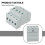 Συσκευή προστασίας από υπερτάσεις Mosiee 4P420V AC 3