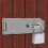 Stainless Steel Door Clasp Lock Latch Hasp Bolt Flat 5