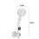 WZXPWT Turbo Shower Head High-Pressure 4-Mode Handheld 3