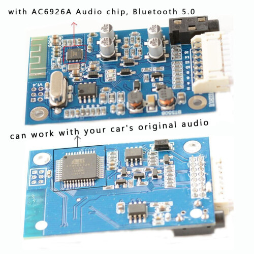 Mosiee aux interface adapter med mikrofon til Honda Accord 1