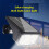 Solar LED buitenspot 50/53 LED's 3 standen IP65 7