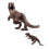 Dinosaurfigurer, pædagogisk legetøj til børnehaveklasse 7