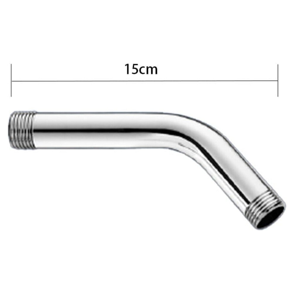 Stainless Steel Shower Head Extension Arm Straight Angled 9314556848292
