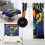 Halloween duschdraperiset vattentätt 72x72 tum 4
