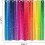 Duschvorhang Regenbogenstreifen Wasserdicht Polyester 72x72 2