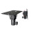 Metal DJ Speaker Stand Adapter Top Cap 35mm Rotatable 2