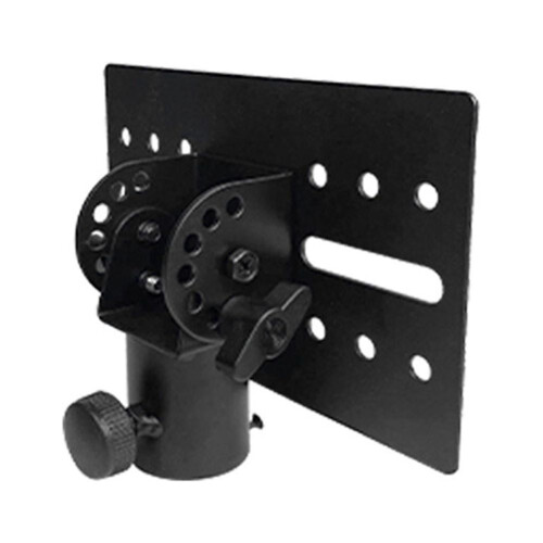 Metal DJ Speaker Stand Adapter Top Cap 35mm Rotatable 2