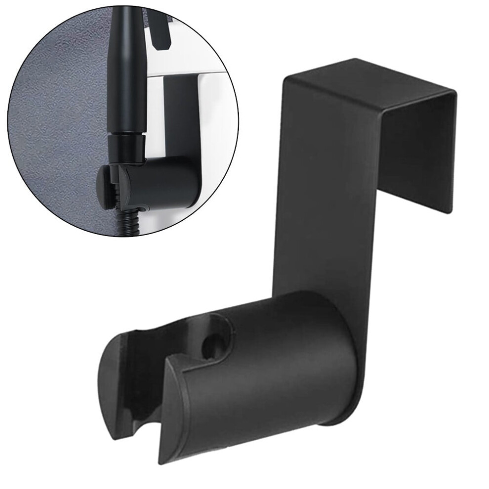 Black Bidet Sprayer Holder For Toilet Bathroom 9314556847769