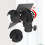 Metal DJ Speaker Stand Adapter Top Cap 35mm Rotatable 6