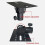 Metal DJ Speaker Stand Adapter Top Cap 35mm Rotatable 7