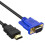 Mosiee VGA-Kabel HD-15D-Sub-Videoadapter (1 Stück) 2