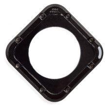 GUYUTING Lensring Vervangend Aluminium Metaal voor GoPro Hero4Session Lensring, Eenvoudig te installeren Lensonderdeel