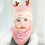 Penkiiy baby vinterhue med pompon, one size 2