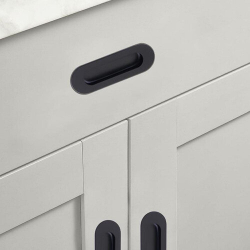 Stainless Steel Concealed Sliding Door Handle 1 Piece 1