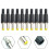 Mosiee DC-Netzstecker 5,5  2,1 mm oder 5,5  2,5 mm, 10 Stück 3