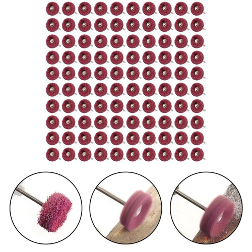 Spugnette abrasive in nylon Mosiee con punte abrasive, 100 pezzi 2