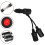 12V/24V Y-Splitter-Adapter mit Ein-/Ausschalter (1 Stecker auf 2 Stecker) 4