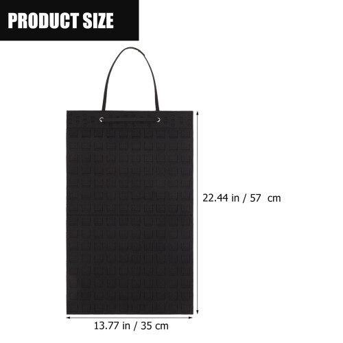 Borsa organizer in feltro per appendere gioielli 1