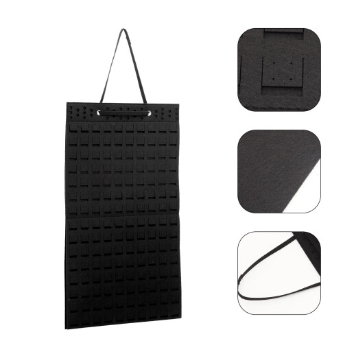Borsa organizer in feltro per appendere gioielli 2