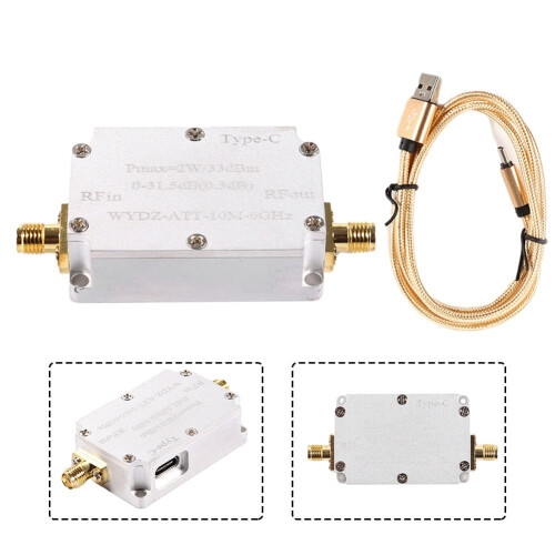 Attenuatore RF di tipo C 6GHz2W0.5dB Step0–31.5dB 2