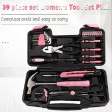 Offres du Cyber Monday : Kit d'outils à main Oefntac pour la maison, 39 pièces, ciseaux, ensemble d'outils universel avec boîte de rangement en