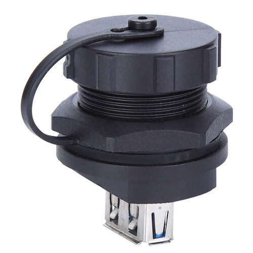 USB 3.0 hunnkontakt panelmontert vanntett adapter 2