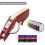 9mm 3D embossed label tape for Dymo manual label makers 4