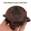 Wood Globe Stand Orb Holder Table Base 1 Piece 4