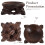 Wood Globe Stand Orb Holder Table Base 1 Piece 5