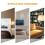Screen Feet for Room Partition Support Base 2 Pcs 6