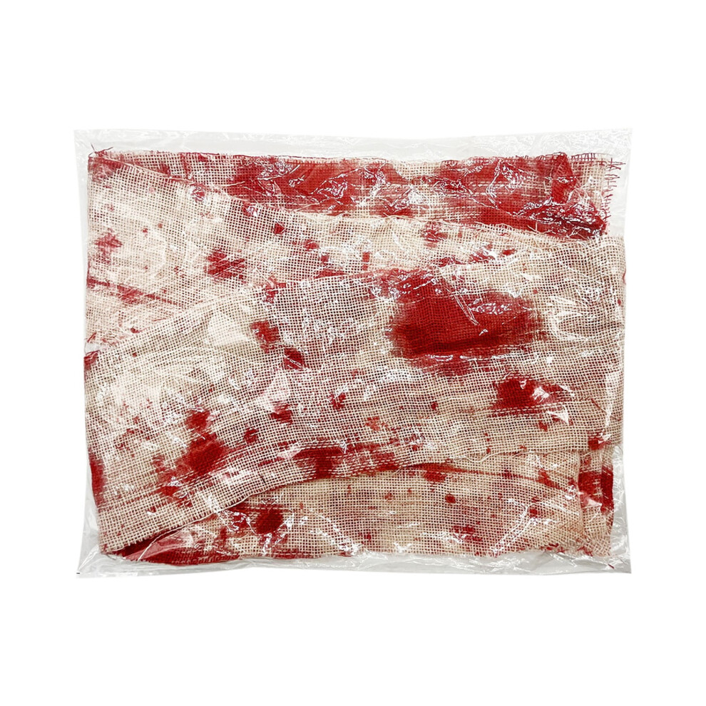 Halloween blood-stained gauze tape 10m