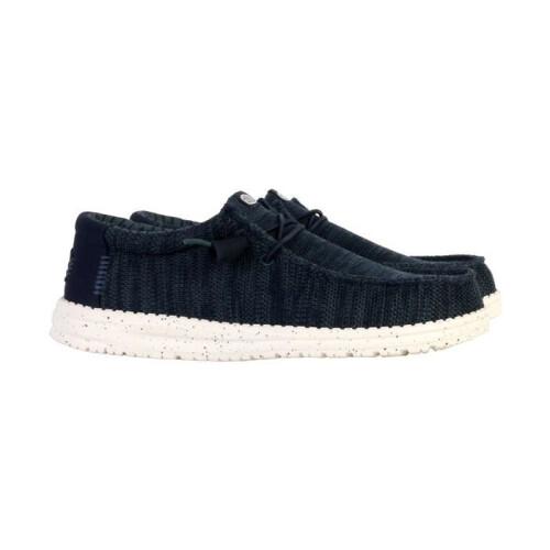 Hey Dude Wally Stretch Sox Mocassim com cadarço - Marinha 2